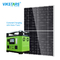 Fonte de alimentação portátil do sistema móvel do armazenamento de energia da casa 1000w com painel solar