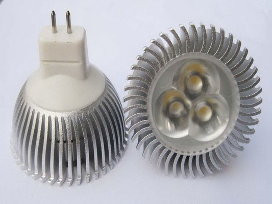 China MR16 bulbos do projector do diodo emissor de luz de 3 watts/luzes do ponto do diodo emissor de luz C.C. 12V da ESPIGA para o museu e a exposição salão fábrica