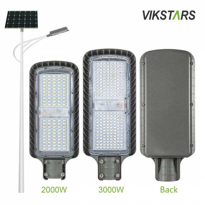 Lâmpadas de rua solares de alta potência 2000W 3000W para rodovias Super Bright Solar Powered Lamp 0