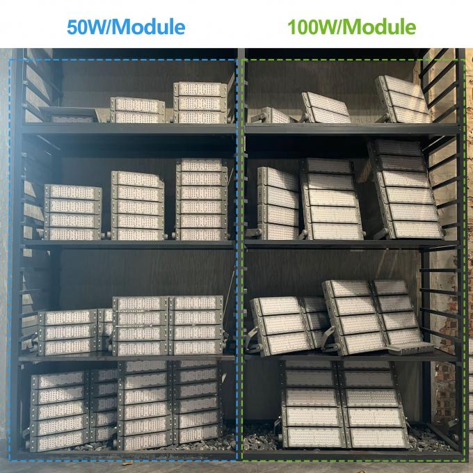 100w-1200w Luzes de inundação LED para estádios desportivos Campo de golfe Luzes de inundação de túnel 0