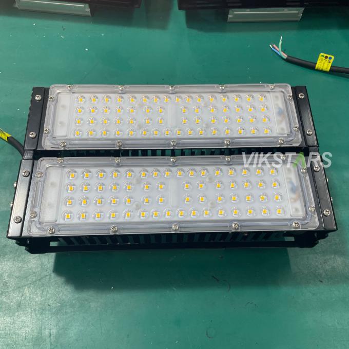 50W 100W 150W 200W 250W 300W Alumínio Fin LED luzes de inundação IP65 longa vida útil boa qualidade LED luzes de mastro alto 1