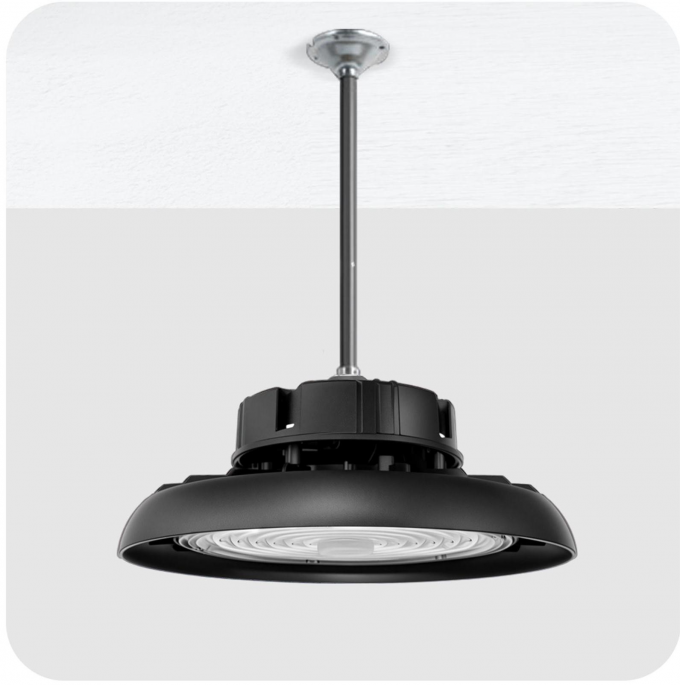 Para venda a retalho LED UFO High Bay Lights Warehouse Factory Lighting Lâmpadas UFO IP65 Lâmpadas impermeáveis 7