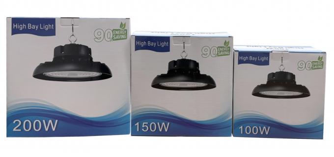 170lm/w Lâmpadas de alta luminosidade UFO de alta extensão 3CCT com sensor de movimento 9