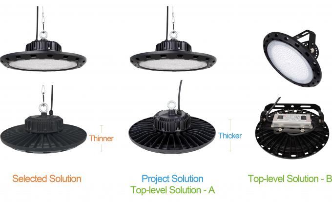 Bracket instalar LED UFO luzes de baía alta com Meanwell Driver Longevity 5 anos de garantia 0