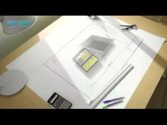 luz de inundação 60 100 200w solar para a lâmpada da iluminação do jardim do parque com preto original do projeto