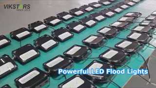 Assista: Holofotes LED de melhor qualidade 50w 100w 150w 200w 250w 300w para vitrine de túnel de campo de futebol