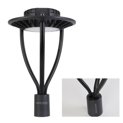 comprar o jardim do círculo 120w ilumina a cor do preto 100lm/W para a jarda do parque de comunidade fabricação em linha