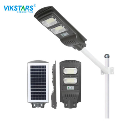 comprar 6V/ 8W 60W todo em um cimento solar Polo da luz de rua 120pcs do diodo emissor de luz fabricação em linha