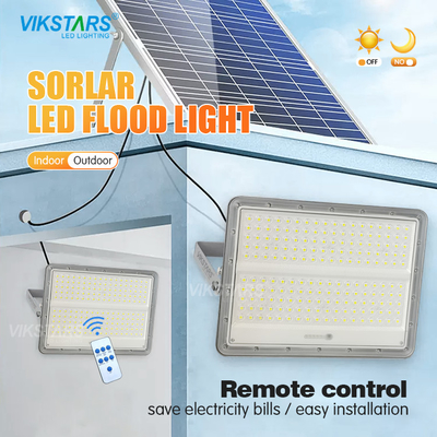 comprar Controle remoto IP65 Solar LED luzes de inundação para exterior à prova d'água 200w fabricação em linha