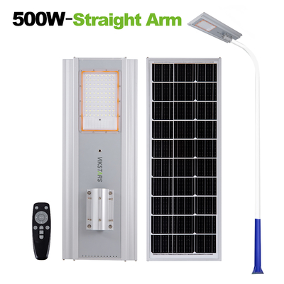 comprar IP66 500W 700W Lâmpada de rua solar integrada para estrada principal com controle remoto fabricação em linha