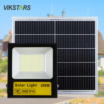 comprar Iluminação solar de jardim 30W 60w 100w 200w Luz solar de inundação Iluminação exterior Luz de inundação LED Projetor solar IP65 impermeável fabricação em linha