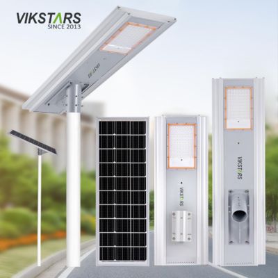 comprar 500W 700W Iluminação solar integrada de rua tudo em um lâmpadas solares de alumínio para a rua principal fabricação em linha