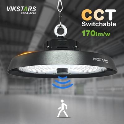 comprar 170lm/w Lâmpadas de alta luminosidade UFO de alta extensão 3CCT com sensor de movimento fabricação em linha