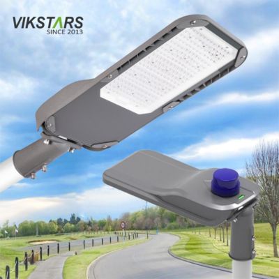 comprar Bom Preço 50W 100W 150W 200W LED Street Lights Com Photocell 7pins Socket For Project Wholesale fabricação em linha