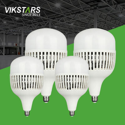 Comprar Vendas quentes 60W 100W lâmpadas de alumínio de alta potência para estacionamento fábrica com base E27 fabricação em linha