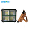 Cor portátil carregável solar Chargable da luz 100w200W para a iluminação exterior