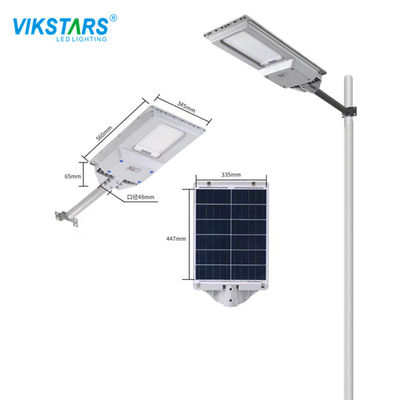 Tudo em um diodo emissor de luz conduzido solar da luz de rua 500w 144pcs para a iluminação da estrada
