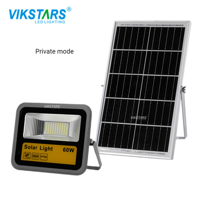 Luz de inundação solar fixada na parede 60 do diodo emissor de luz/100/200w para a construção do parque do jardim