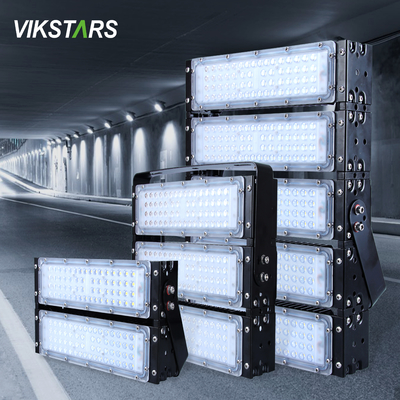 Melhores 100W 300W Fin Module Flood Lights para Estádio Futebol Softball Campo de golfe com Brand Driver Led Flood Light