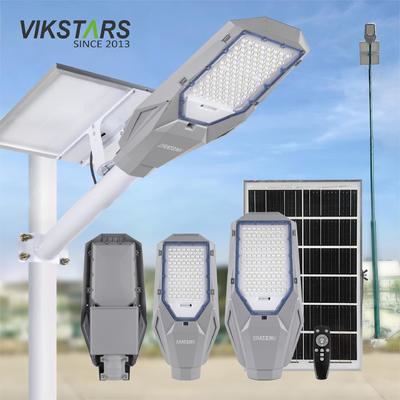 2 em 1 lâmpadas solares de rua 100w 200w 300w 400w Alumínio Design clássico Vendas quentes lâmpadas de energia solar
