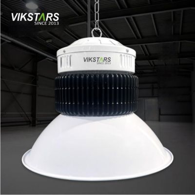 100W 150W 200W 250W Alumínio Fin LED High Bay Lights Para Iluminação Comercial Com Refletor
