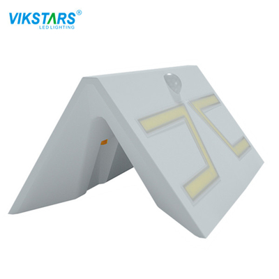 luzes 5W solares para a distância de detecção de abrigo do material 8m do ABS da passagem